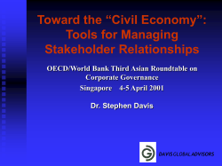 Corporate Governance Trends in OECD Countries