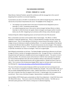 PSAC_Bargaining_Conference_Report