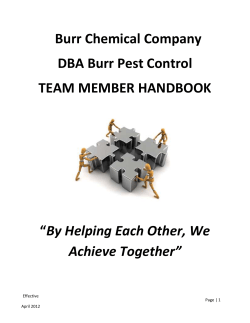 have read the Team Member handbook dated
