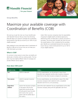 Maximize your available coverage with Coordination of