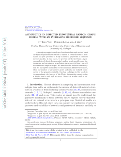 Asymptotics in directed exponential random graph models