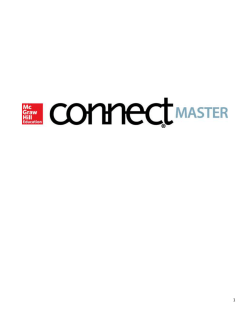 Creating a Connect Master Assignment