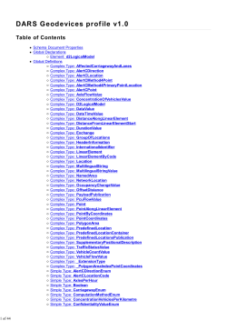 DARS Geodevices profile v1.0