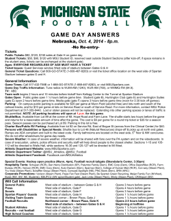 game day answers