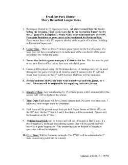 Click here - Frankfort Park District