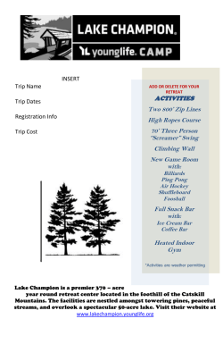 Lake Champion Marketing Insert