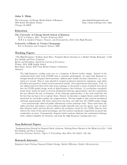 John Shim - University of Chicago