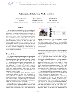 Actions and Attributes From Wholes and Parts