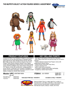 product features key selling points the muppets select action figures