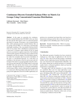 Continuous-Discrete Extended Kalman Filter on Matrix Lie Groups