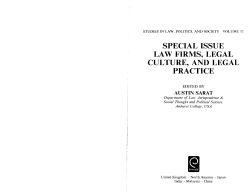Racial and Ethnic Minority Representation in Large U.S. Law Firms.