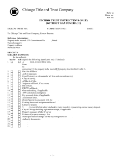 Chicago Title and Trust Company