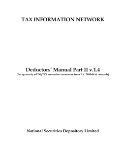 2. Correction Statements