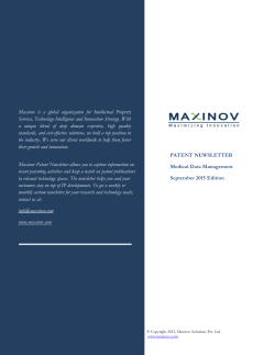 Maxinov is a global organization for Intellectual Property Services