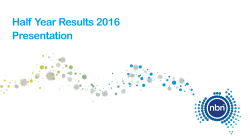 nbn 2016 Half Year financial Results Presentation