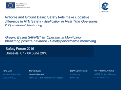 Airborne and Ground Based Safety Nets make a positive
