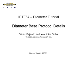 Diameter Base Protocol