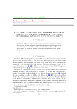 Existence, Uniqueness and Stability Results of Impulsive Stochastic