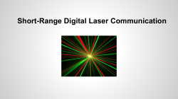 Short-Range Digital Laser Communication System
