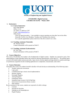 UOIT ENGR2200U Course Outline