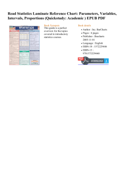 Read Statistics Laminate Reference Chart: Parameters, Variables