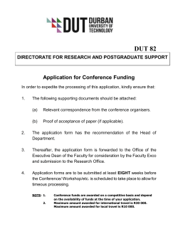 M. SIGNATURE OF RELEVANT DVC (The Research Office will