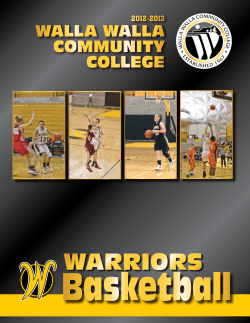Basketball - Walla Walla Community College