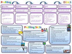 DEALS Profiling Skills
