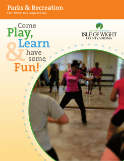 Play, Learn Fun! - Isle of Wight County