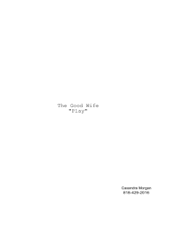 The Good Wife "Play"