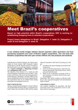 Meet Brazil*s cooperatives