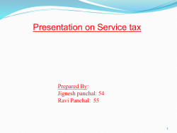 service tax - Techshristi
