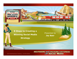 8 Steps to Creating a Winning Social Media Strategy