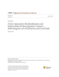 A New Approach to the Identification and