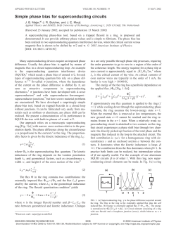 Simple phase bias for superconducting circuits