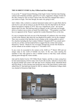 the ss orient story - Leyton Orient Supporters Club