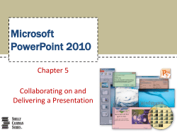Microsoft PowerPoint 2010