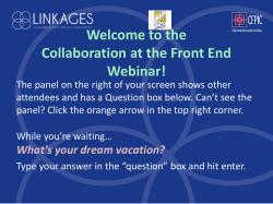 10.2.12 Collaboration on the Front End Webinar
