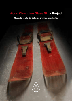 World Champion Glass Ski // Project