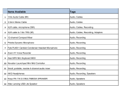 Items Available Tags