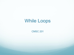 06.a While Loops - Chang
