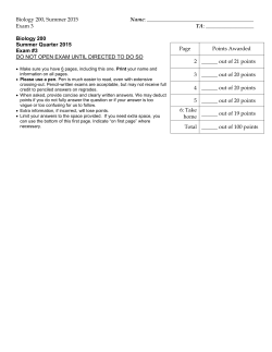 Exam 3 Full v4 Bio200 Sum15