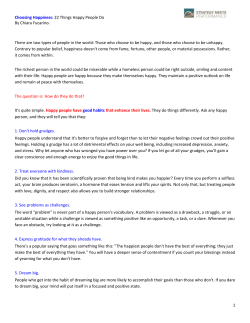 the 22 Habits - Strategy Meets Performance
