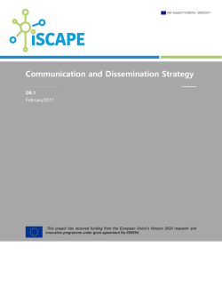 Communication and Dissemination Strategy