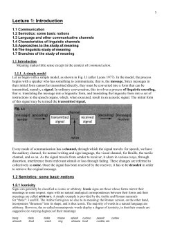 Lecture 1: Introduction