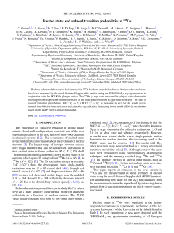 Excited states and reduced transition probabilities in 168Os