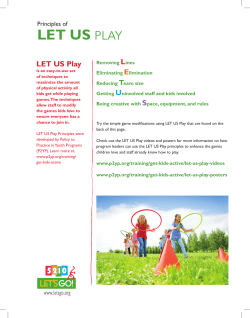 LET US PLAY - Let`s Go! Maine