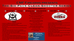 CMF Six Pack Clean Shooter Series