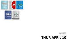 Lecture slides  - Social Security Online