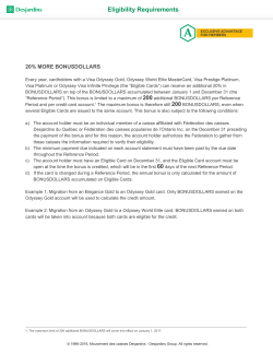 Eligibility Requirements